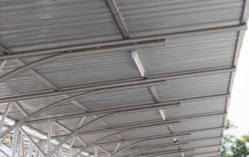 installing Lymiecleuch metal roofing